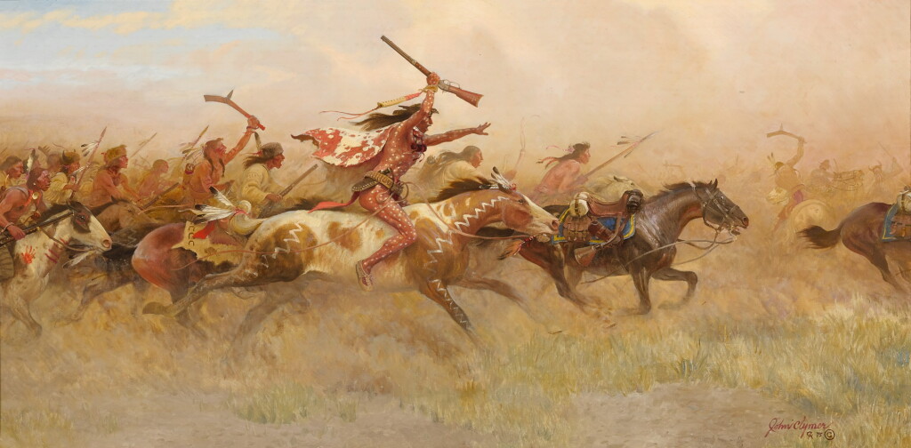 View full screen - View 1 of Lot 94. JOHN F. CLYMER | CRAZY HORSE.