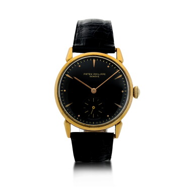 View full screen - View 1 of Lot 19. REFERENCE 1578GM A PINK GOLD WRISTWATCH COMMISSIONED FOR GENERAL MOTORS, MADE IN 1949.