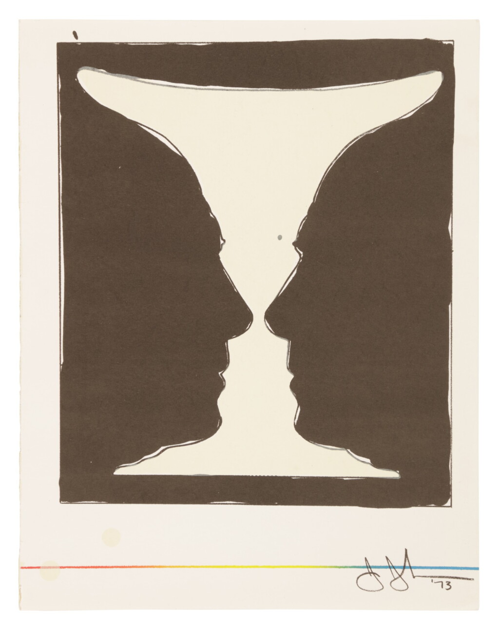 View full screen - View 1 of Lot 34. Cup 2 Picasso (ULAE 123).