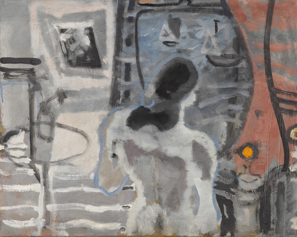 View full screen - View 1 of Lot 709. PATRICK HERON | STILL-LIFE AGAINST THE SEA : 1949.