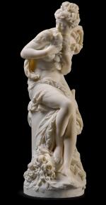 ALBERT-ERNEST CARRIER-BELLEUSE | ALLÉGORIE DE LA PAIX (ALLEGORY OF PEACE)