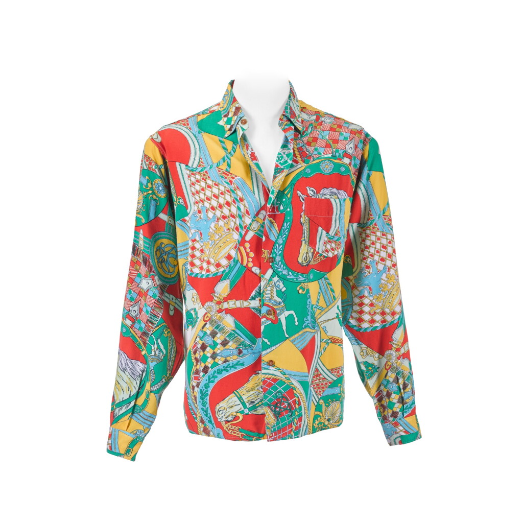 View full screen - View 1 of Lot 2256. Freddie Mercury's Knebworth Worn Shirt, 1986.