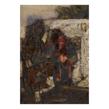 View full screen - View 1 of Lot 21. MAQBOOL FIDA HUSAIN | MEHNDI.