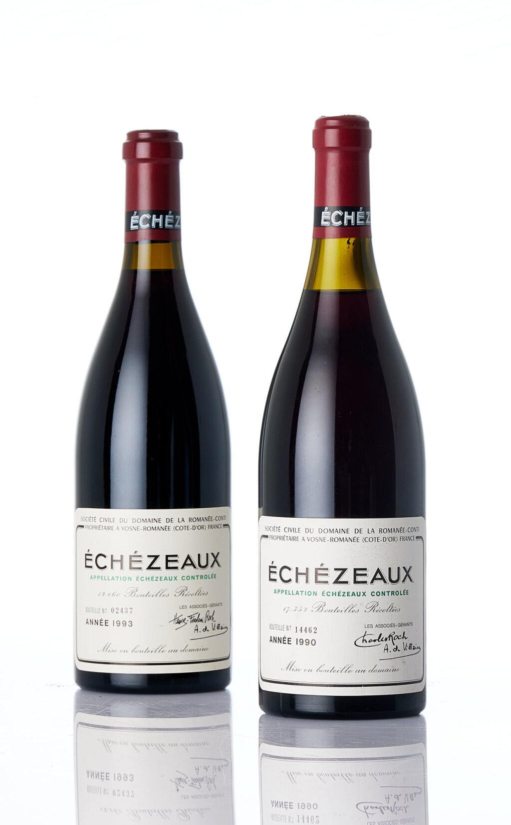 View full screen - View 1 of Lot 6207. Echézeaux 1990 Domaine de la Romanée-Conti (1 BT).