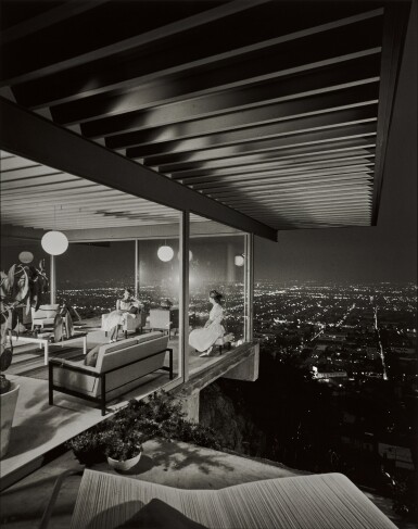 View full screen - View 1 of Lot 30. Case Study House #22, Pierre Koenig, Los Angeles, California.