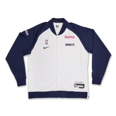 View full screen - View 1 of Lot 83. DeAndre Jordan Denver Nuggets 2025 NBA Playoffs Western Conference Semifinals Game Worn City Edition Warmup Set | Game 6 .