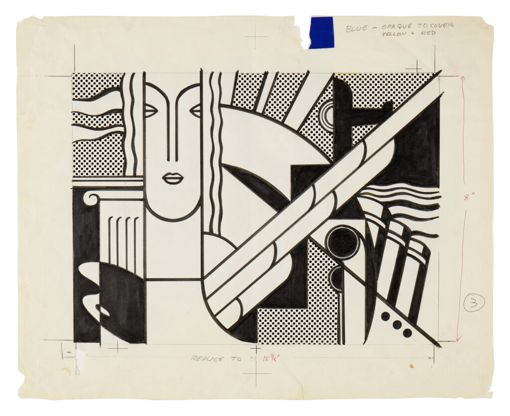 View full screen - View 1 of Lot 527. Modern Art Poster (Color Separation).
