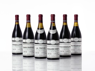 View full screen - View 1 of Lot 6215. Domaine de la Romanée-Conti Assortment 1988 (12 BT).