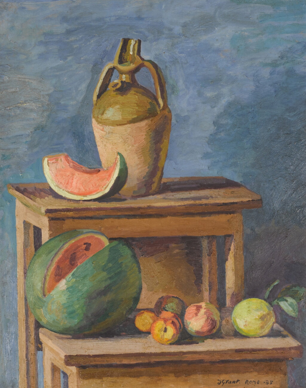 View full screen - View 1 of Lot 615. Still Life with Watermelon .