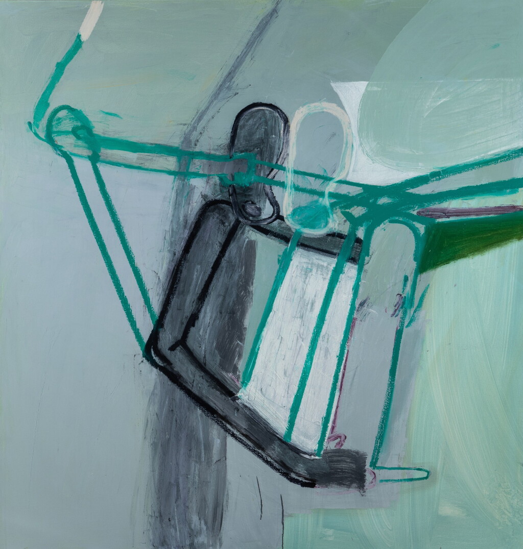 View full screen - View 1 of Lot 16. Untitled (Green/Nostril).