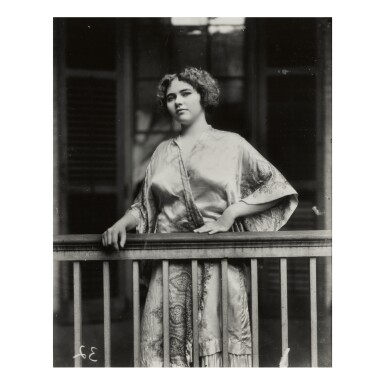 View full screen - View 1 of Lot 110. E. J. BELLOCQ | UNTITLED (STORYVILLE PORTRAIT).