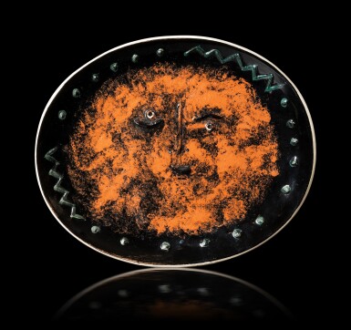 View full screen - View 1 of Lot 25. Visage dans un ovale (A. R. 275).