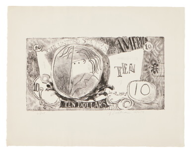 View full screen - View 1 of Lot 618. Ten Dollar Bill (Ten Dollars).