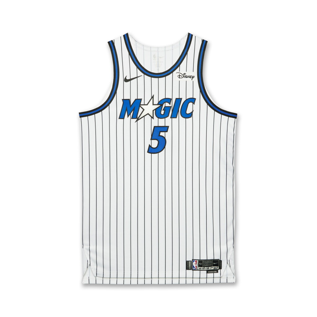 View full screen - View 1 of Lot 3. Paolo Banchero Orlando Magic 2025-2026 Game Worn Association Edition Jersey.