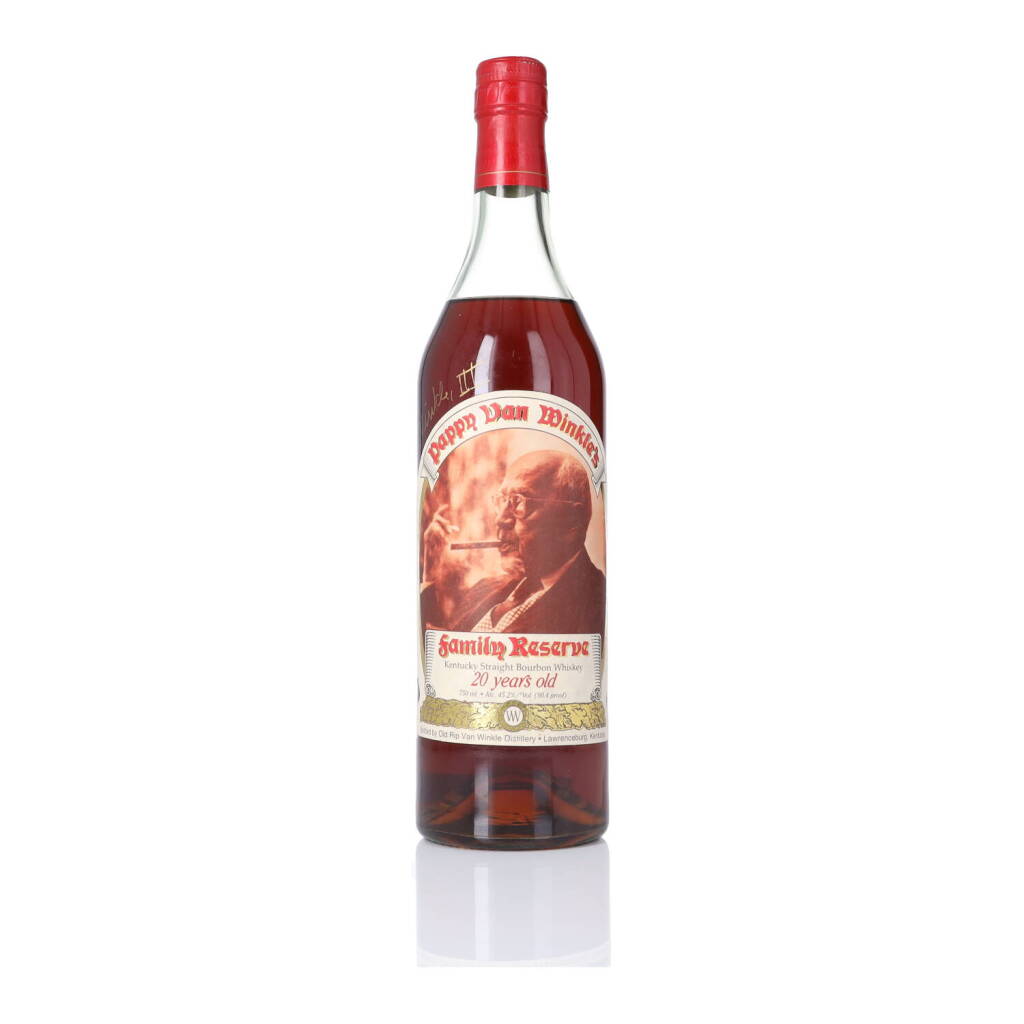 View full screen - View 1 of Lot 132. Pappy Van Winkle's 20 Year Old Family Reserve 90.4 Proof NV (1 BT 75cl).