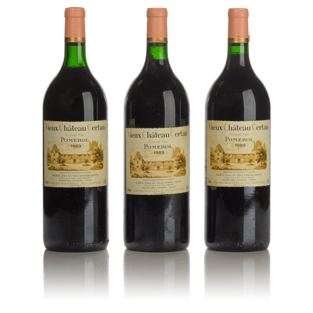 View full screen - View 1 of Lot 164. Vieux Château Certan 1989 (6 MAG).