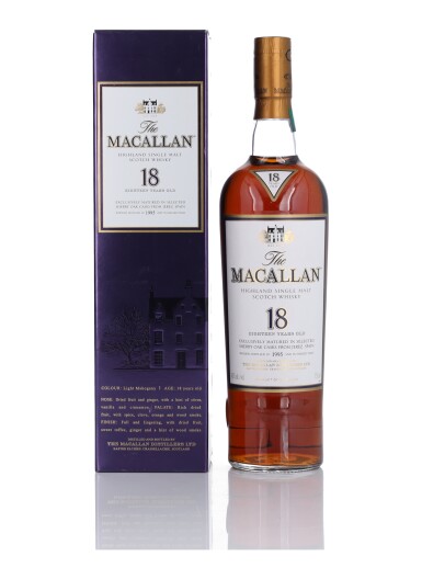 View full screen - View 1 of Lot 26. The Macallan 18 Year Old 43.0 abv 1995 (1 BT 75cl).