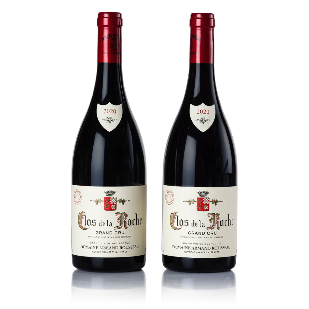 View full screen - View 1 of Lot 297. Clos de la Roche 2020 Domaine Armand Rousseau (2 BT).