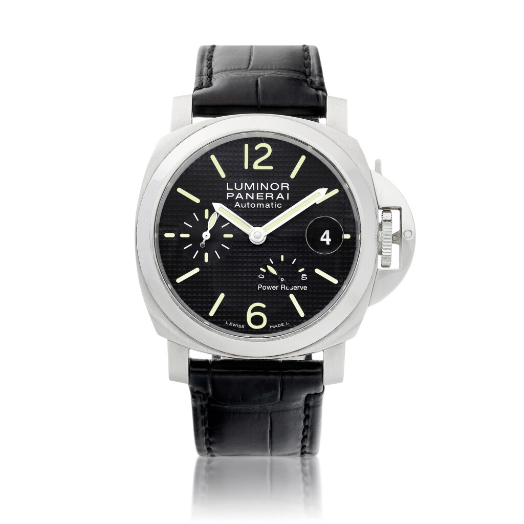 View full screen - View 1 of Lot 8083. Luminor, Reference PAM 241, A stainless steel wristwatch with date and power reserve indication, Circa 2013 | 沛納海 Luminor 型號PAM241 精鋼腕錶,備日期及動力儲備顯示,約2013年製.