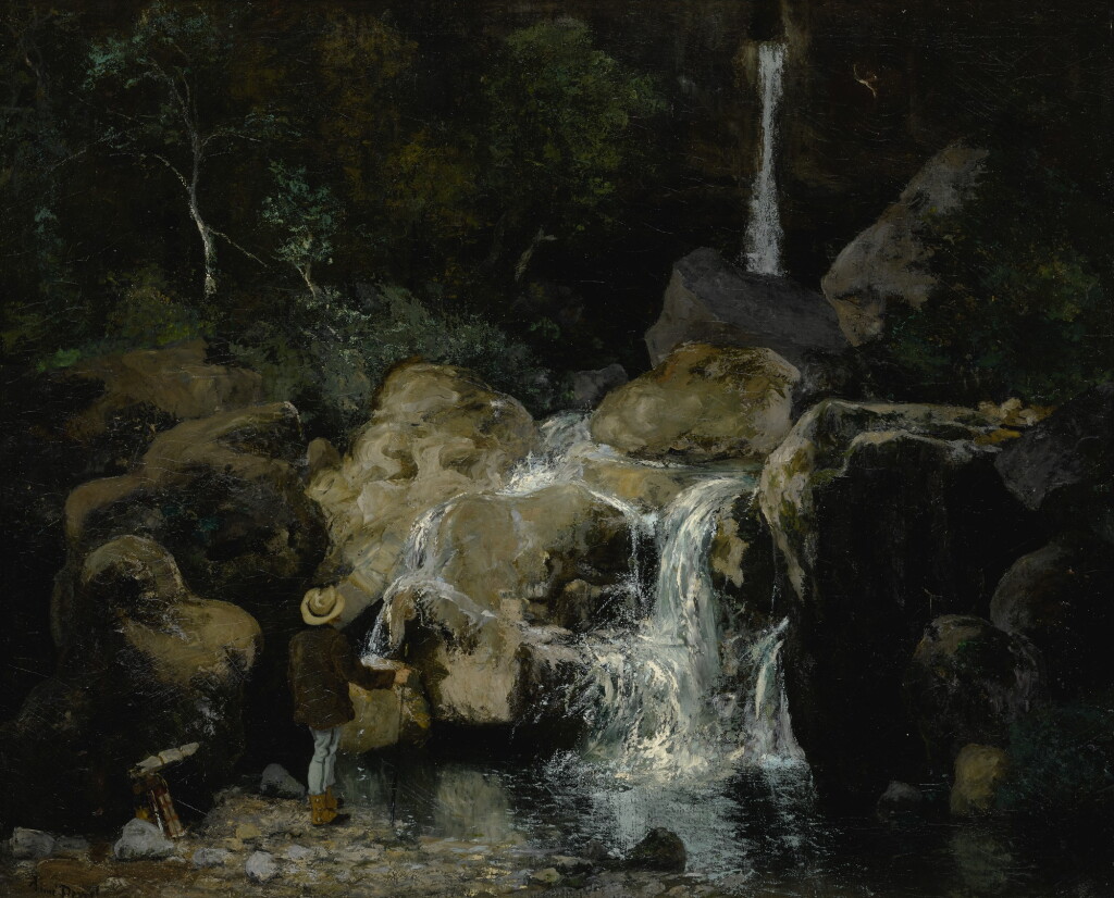 View full screen - View 1 of Lot 170. AIMÉ PERRET | HOMMAGE À GUSTAVE COURBET.