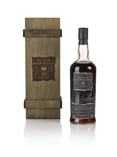 View full screen - View 1 of Lot 42. Bowmore Black Second Release 50.0 abv 1964 .