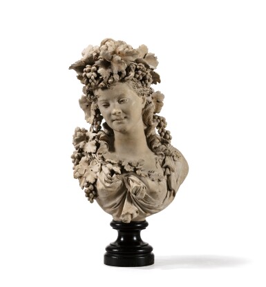 View full screen - View 1 of Lot 106. ALBERT-ERNEST CARRIER-BELLEUSE | L'AUTOMNE OR BACCHANTE.