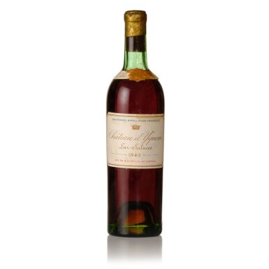 View full screen - View 1 of Lot 405. Château d'Yquem 1943 (1 BT).