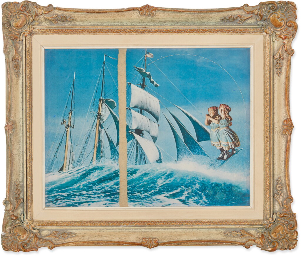 View full screen - View 1 of Lot 79. JOSEPH CORNELL | UNTITLED (LANNER WALTZES SERIES).