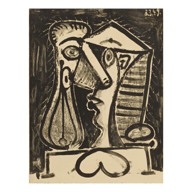 View full screen - View 1 of Lot 160. PABLO PICASSO | FIGURE COMPOSÉE II (B. 597; M. 166).