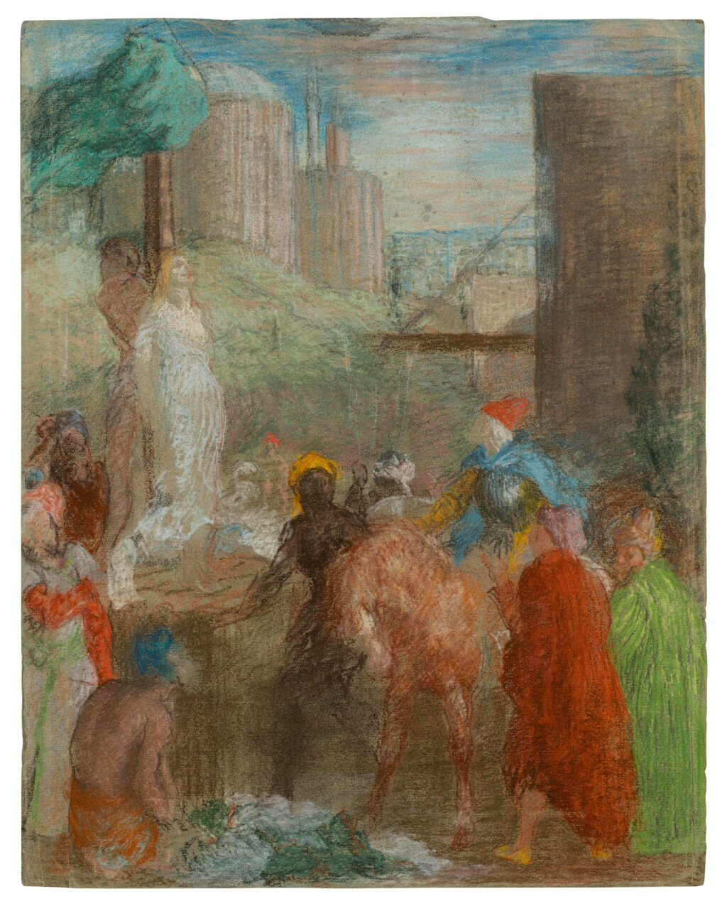 View full screen - View 1 of Lot 22. EDGAR DEGAS | OLINDE ET SOPHRONIE.