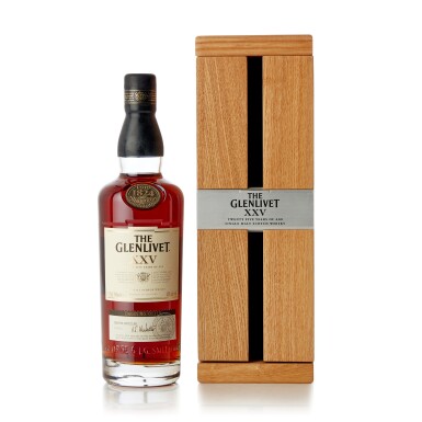 View full screen - View 1 of Lot 7867. The Glenlivet 25 Year Old 43.0 abv NV (1 BT70).