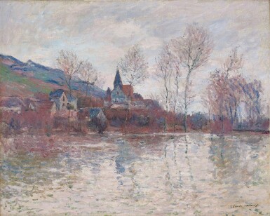 View full screen - View 1 of Lot 1526. Claude Monet 克勞德・莫內 | Inondation à Giverny 吉維尼的湖水.