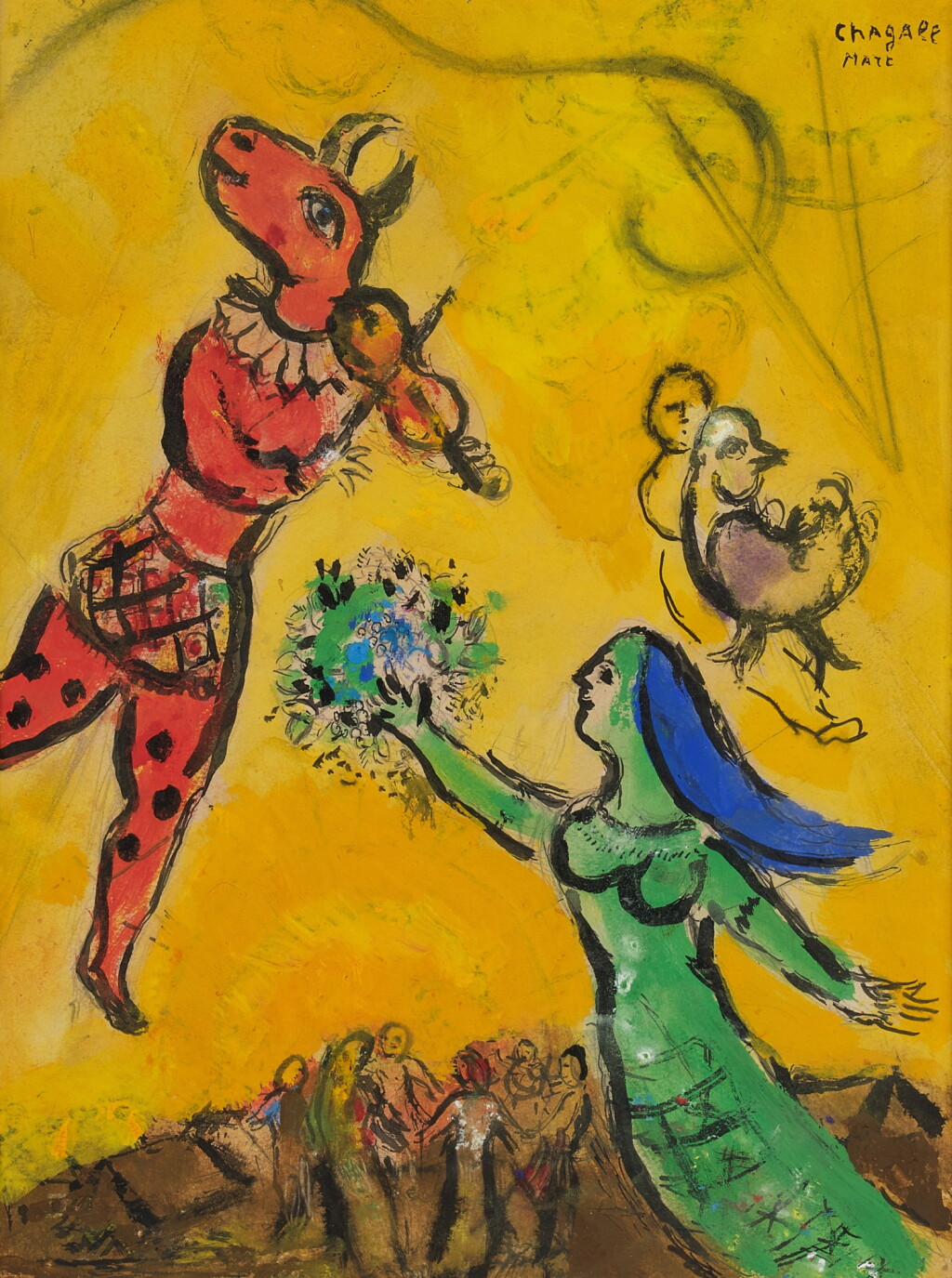 View full screen - View 1 of Lot 272. Esquisse pour 'La Danse'.