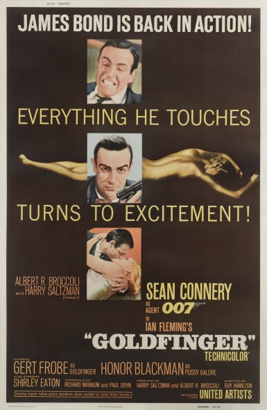 View full screen - View 1 of Lot 121. Goldfinger (1964).
