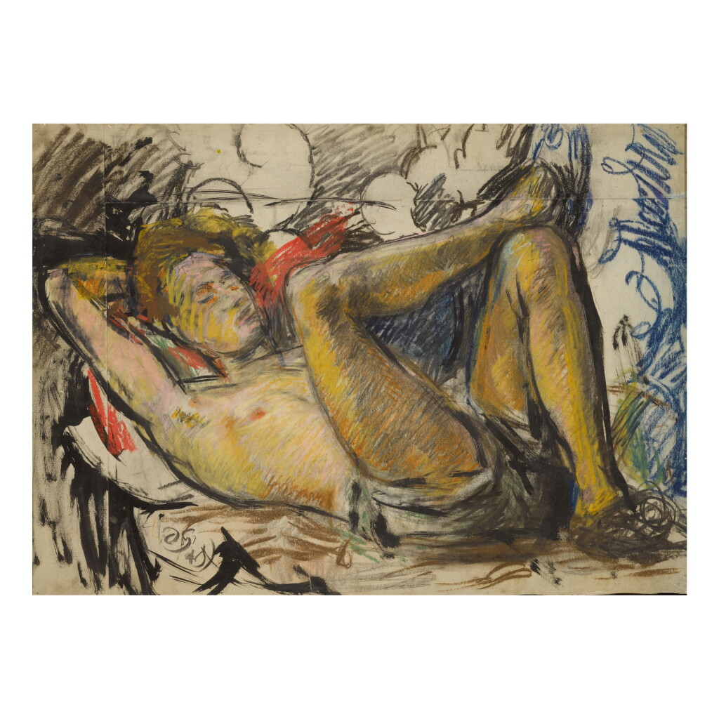 View full screen - View 1 of Lot 14. DUNCAN GRANT | PAUL ROCHE RECLINING.