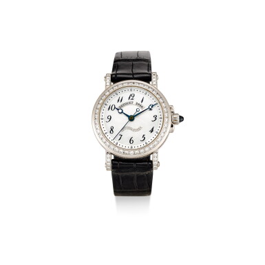 View full screen - View 1 of Lot 527. BREGUET | A WHITE GOLD AND DIAMOND-SET WRISTWATCH WITH MOTHER-OF-PEARL DIAL, CIRCA 2015.
