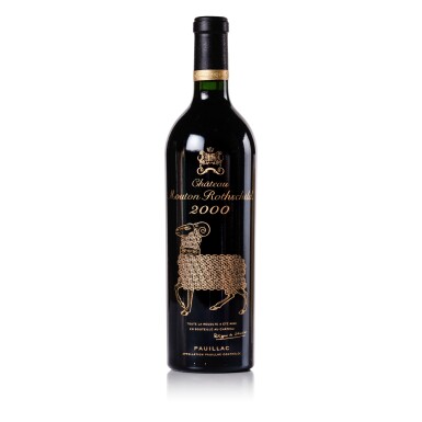 View full screen - View 1 of Lot 7. Château Mouton Rothschild 2000 (1 BT).