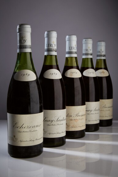 View full screen - View 1 of Lot 30. Volnay, Les Santenots 1949 Maison Leroy (2 BT).