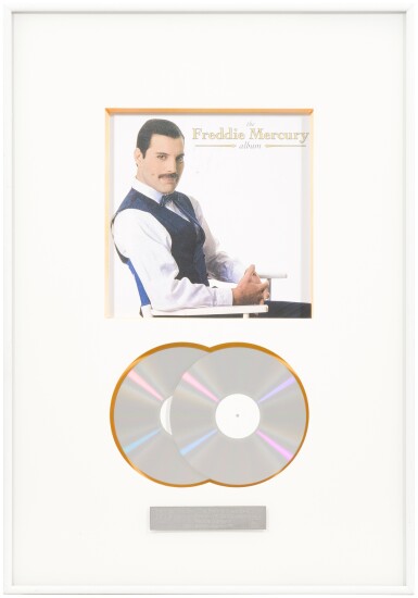 View full screen - View 1 of Lot 2330. Freddie Mercury’s SNEP sales awards for The Freddie Mercury Album.