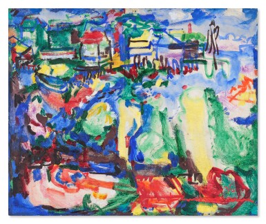 View full screen - View 1 of Lot 163. Provincetown - Town and Harbor.