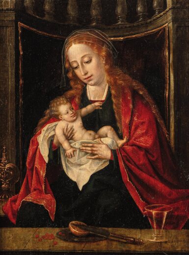 View full screen - View 1 of Lot 2. Virgin and Child | Vierge à l'Enfant.
