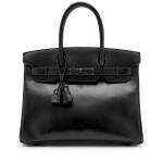 Limited Edition So Black Box Birkin 30 Black PVD Hardware, 2010