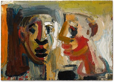 View full screen - View 1 of Lot 120. DAVID PARK | TWO HEADS .