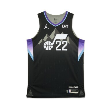 View full screen - View 1 of Lot 228. Kyle Filipowski Utah Jazz 2024-2025 Game Worn Statement Edition Jersey.
