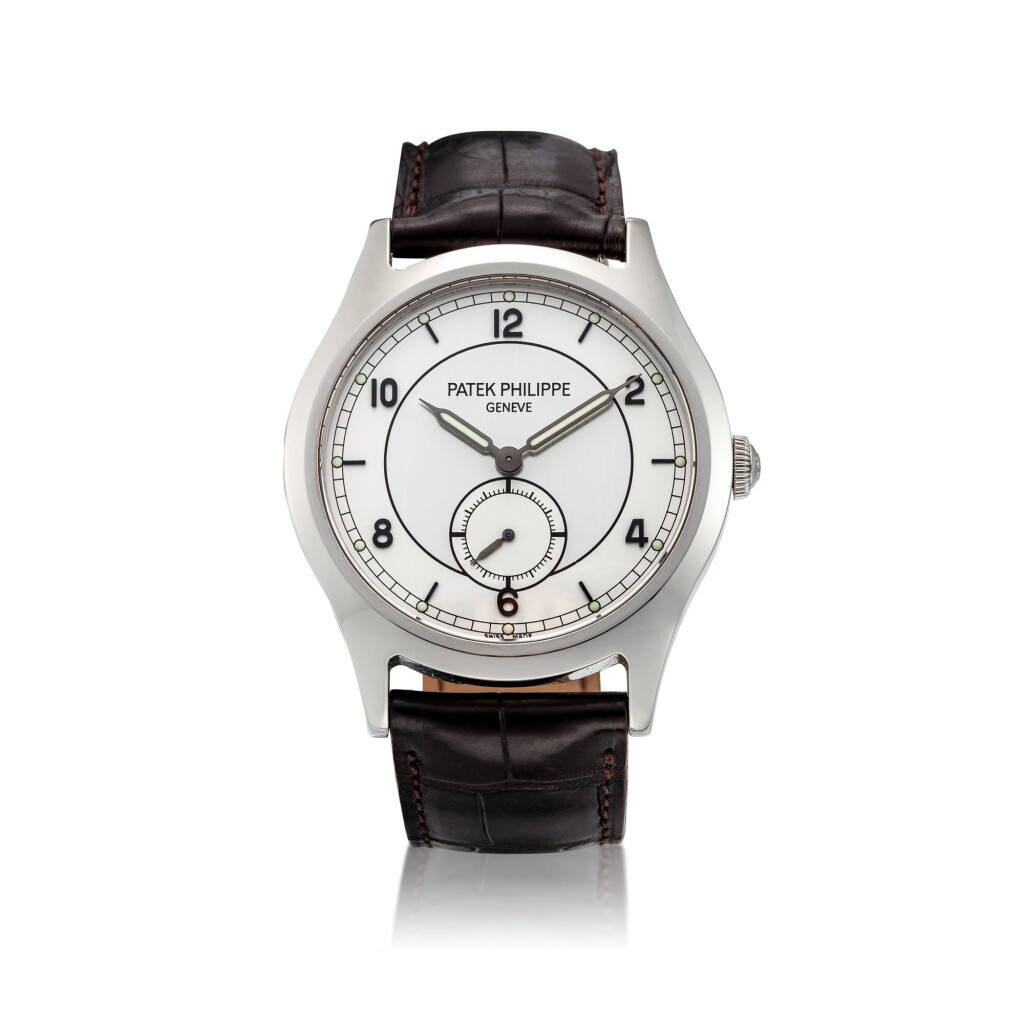 View full screen - View 1 of Lot 67. 'Boutique Edition' Ref. 5565 Limited edition stainless steel wristwatch with two-tone dial made to commemorate the re-opening of Patek Philippe’s salon in Geneva Circa 2007 | 百達翡麗 5565型號「Boutique Edition」限量版精鋼腕錶,為紀念百達翡麗日內瓦旗艦店重開而製,年份約2007.