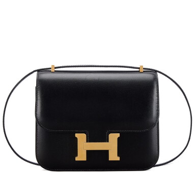 View full screen - View 1 of Lot 513. Black Box Mini Constance 18 Gold Hardware, 2023.