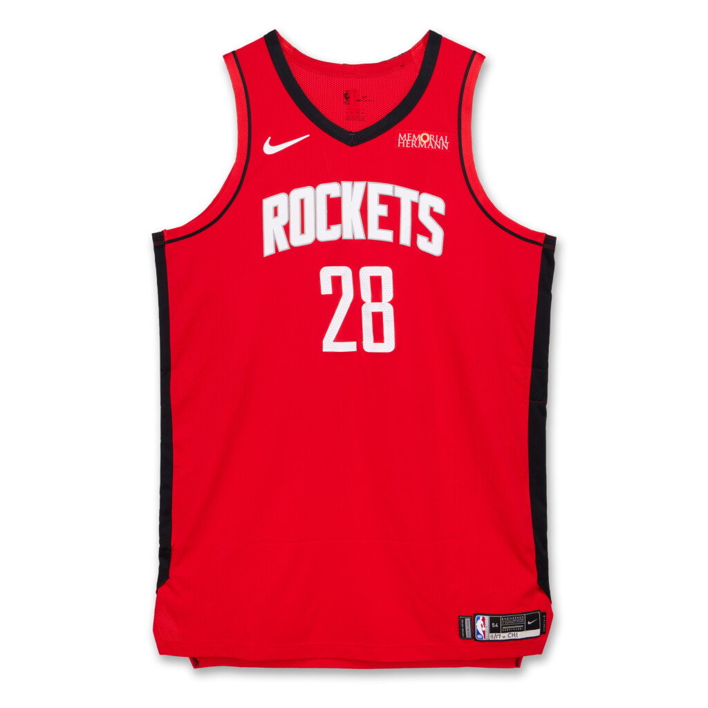 Voir en plein écran - Voir 1 du lot 31. Alperen Şengün Houston Rockets 2024-2025 Game Issued Icon Edition Jersey | Triple-Double.