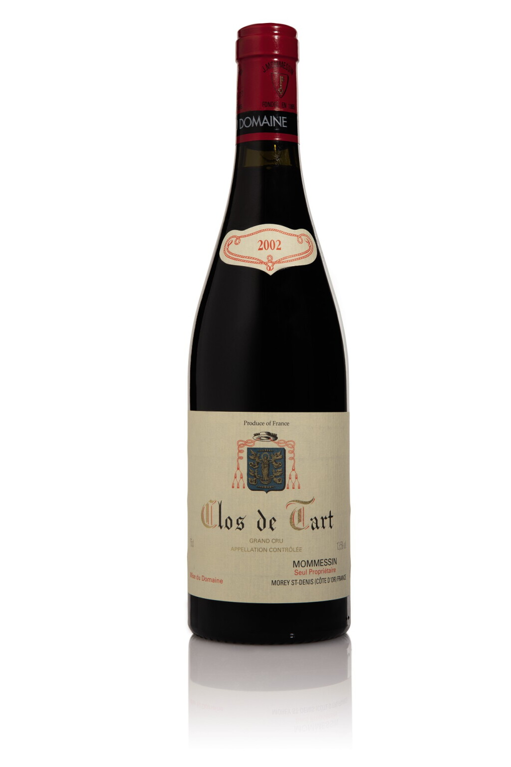 View full screen - View 1 of Lot 95. Clos de Tart 2002 Mommessin (12 BT) .