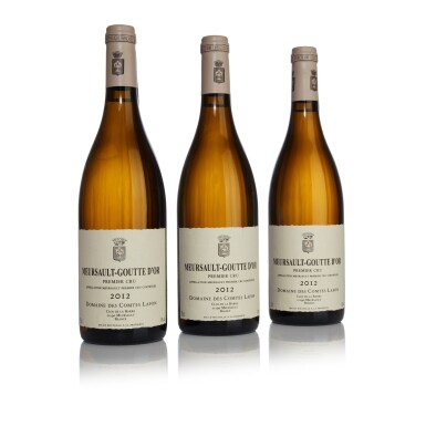 View full screen - View 1 of Lot 179. Meursault, Goutte d'Or 2012 Domaine des Comtes Lafon (3 BT).