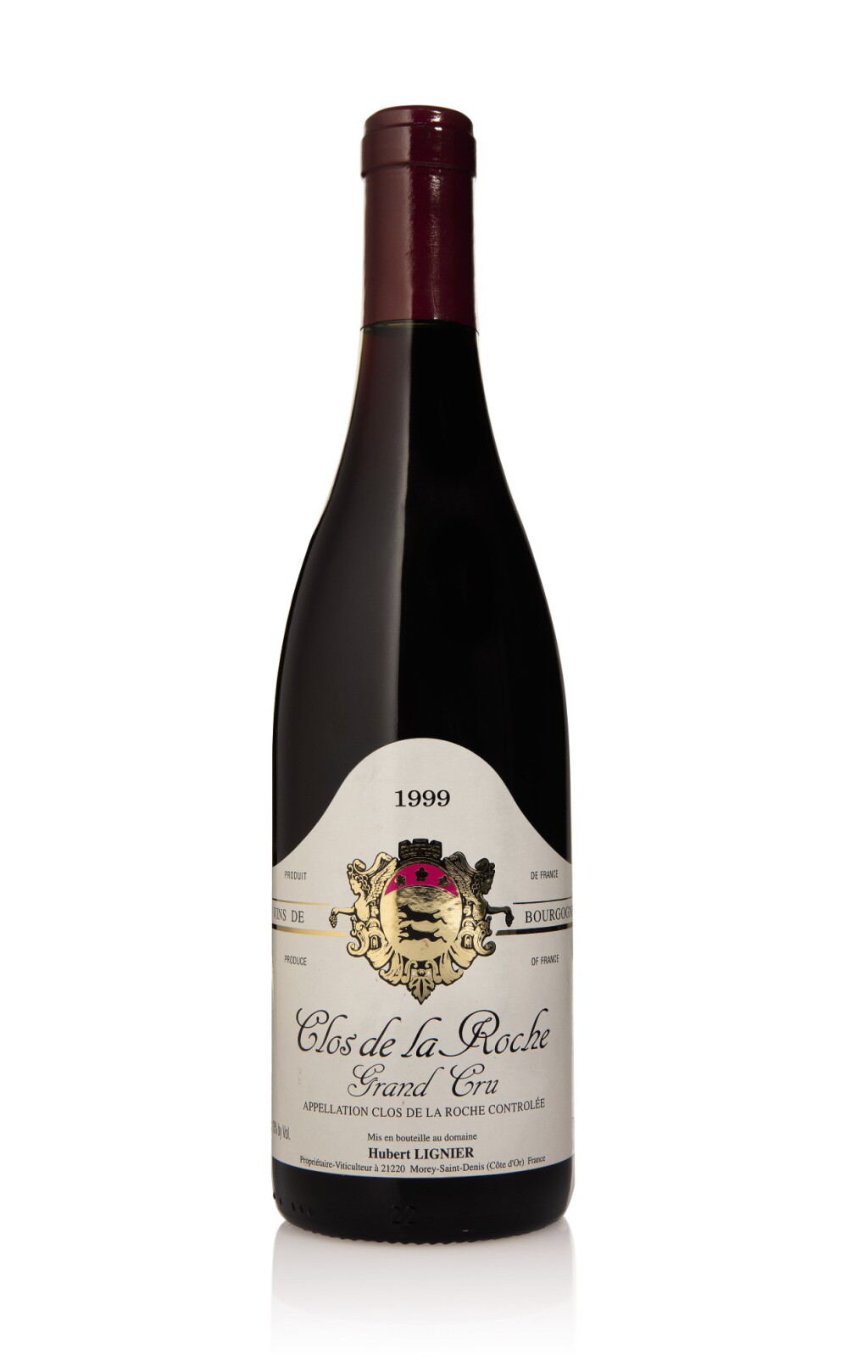 View full screen - View 1 of Lot 91. Clos de la Roche 1999 Hubert Lignier (3 BT) .